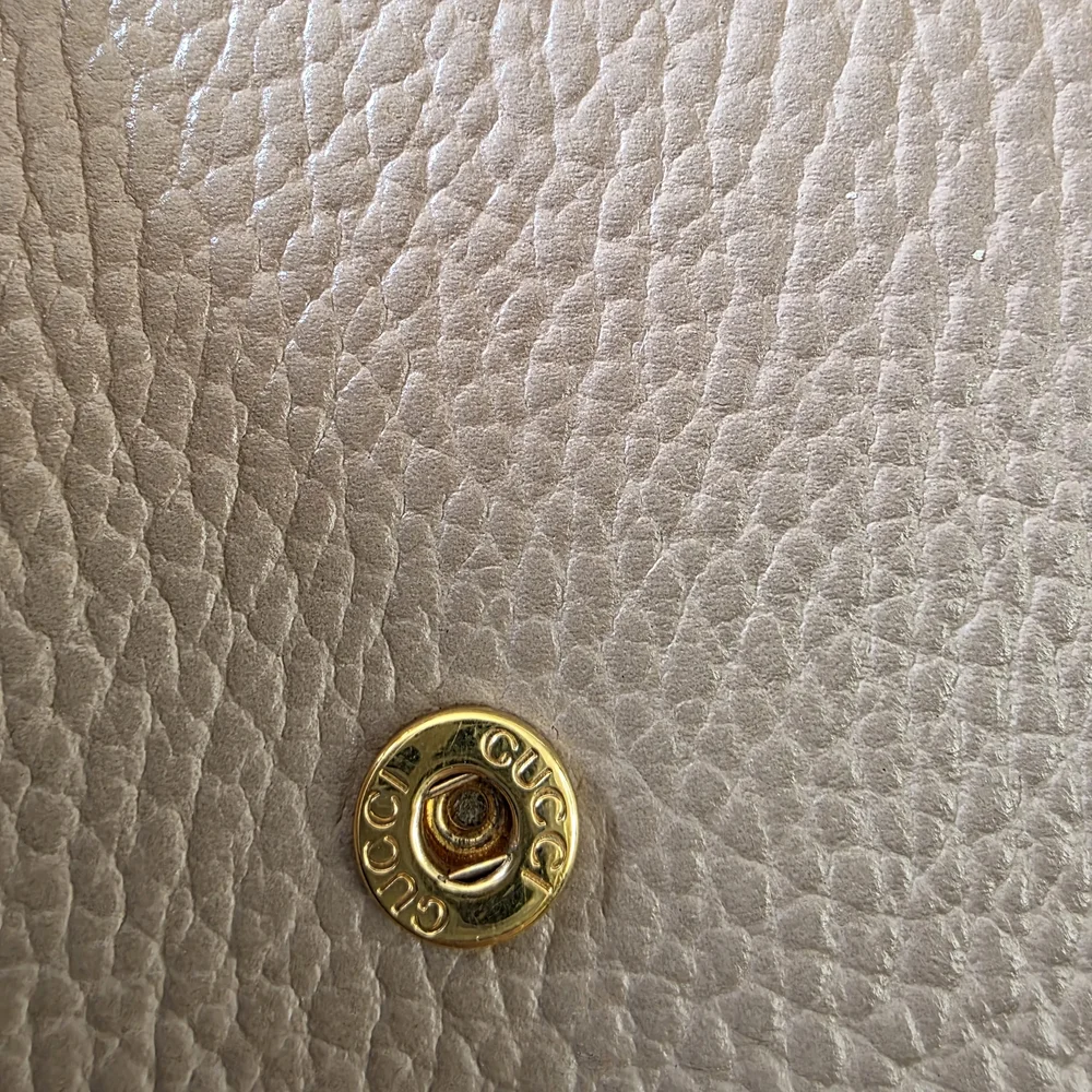 Gucci GG Marmont Small Tri-Fold Wallet Dusty Rose/Taupe + COA - Picture 9 of 13